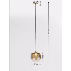 Suspension Golden Goblet O25Cm