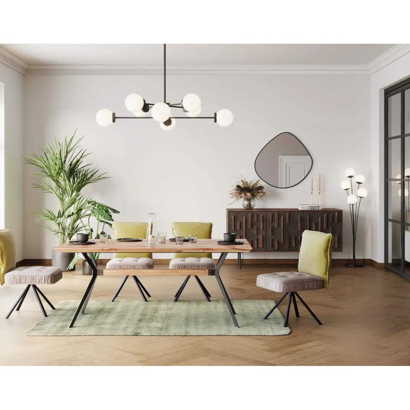 Suspension Heavenly Noir O98Cm