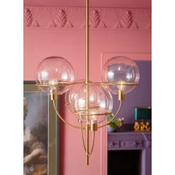 Suspension Lantern Brass O68Cm
