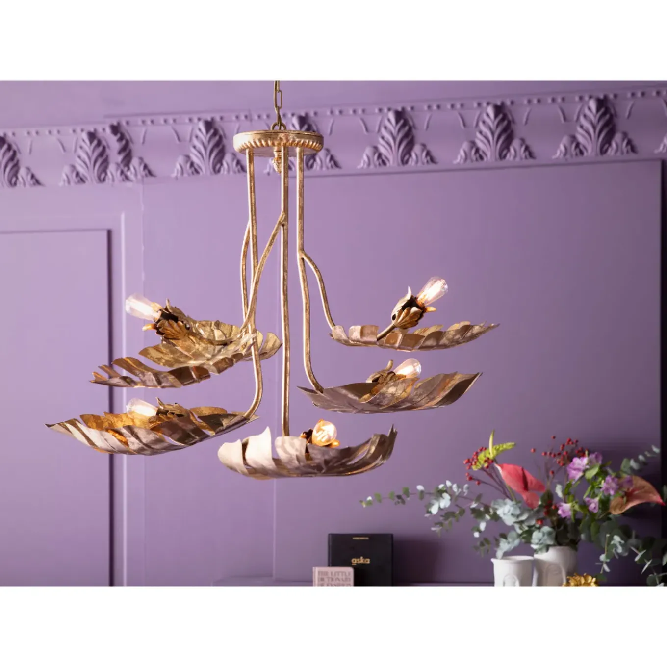 Suspension Leaf Monstera 85Cm