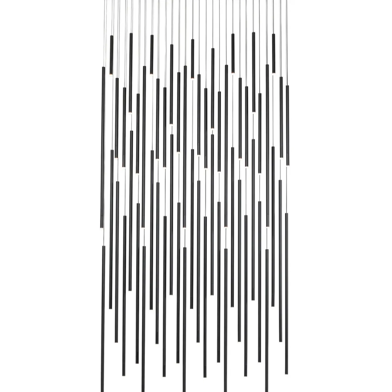 Suspension Living Vegas Deluxe Noir Mat Led