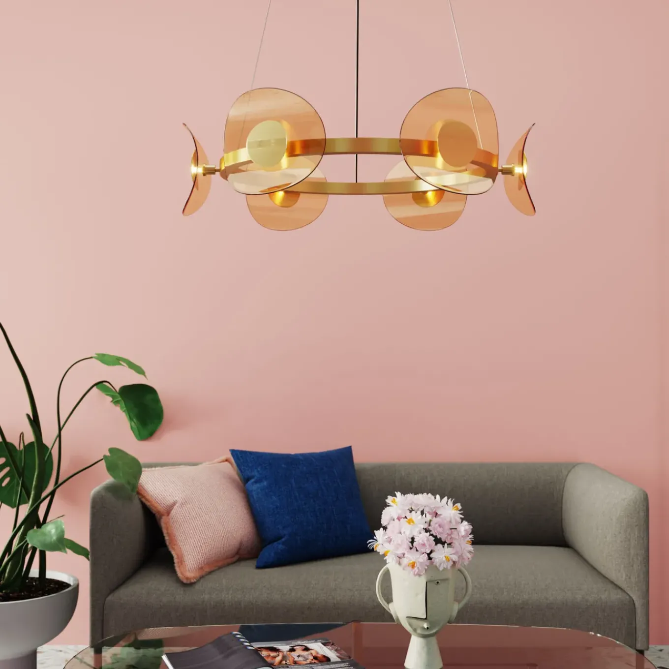 Suspension Mariposa O81Cm