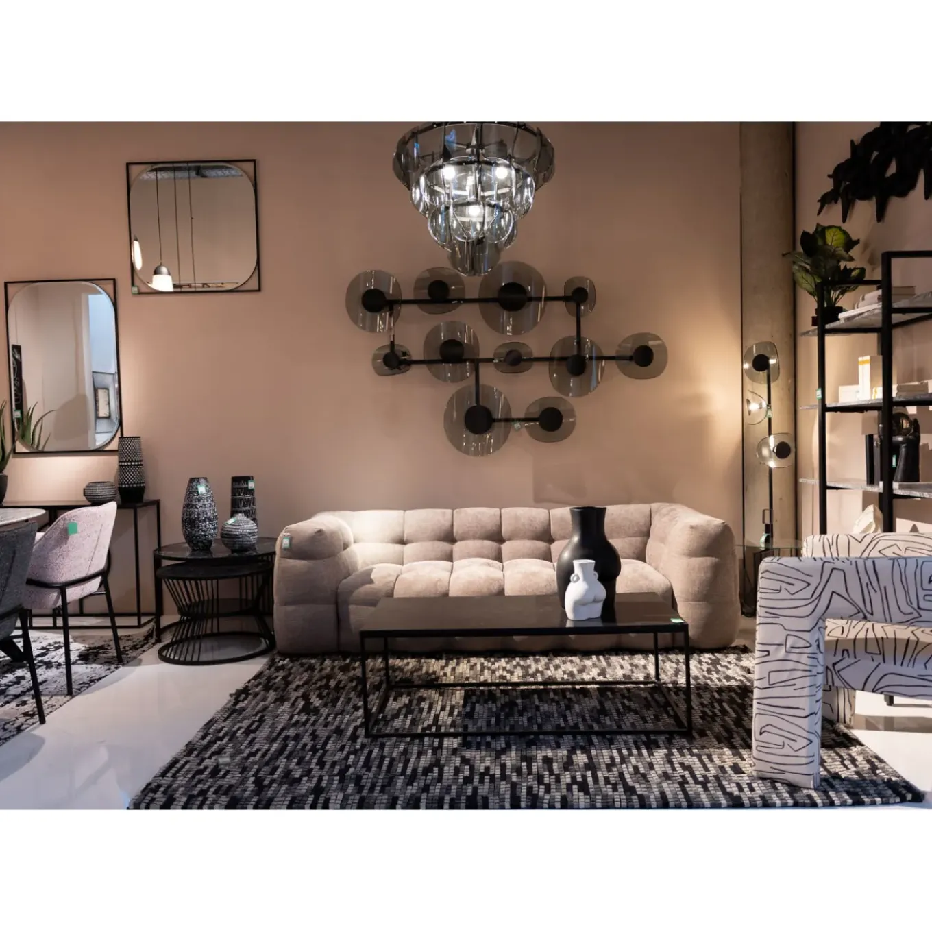 Suspension Mariposa Three Circle