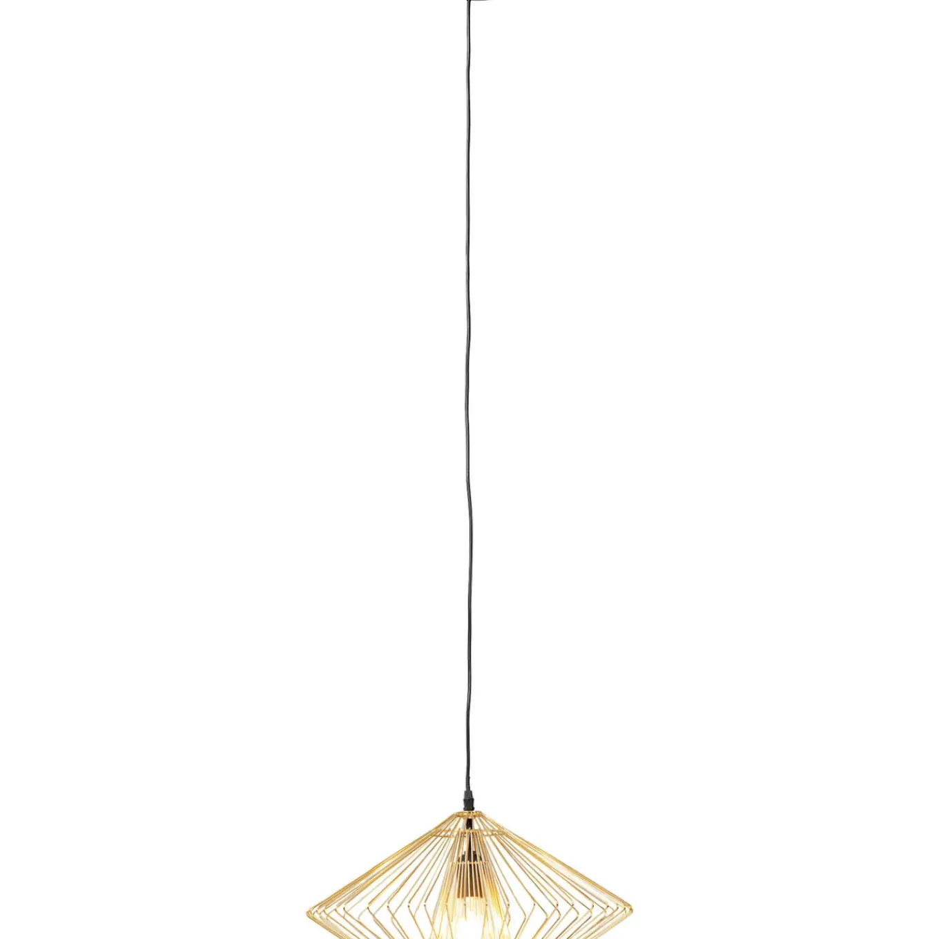 Suspension Modo Wire Rond Dore