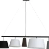 Suspension Parecchi Noire 140Cm