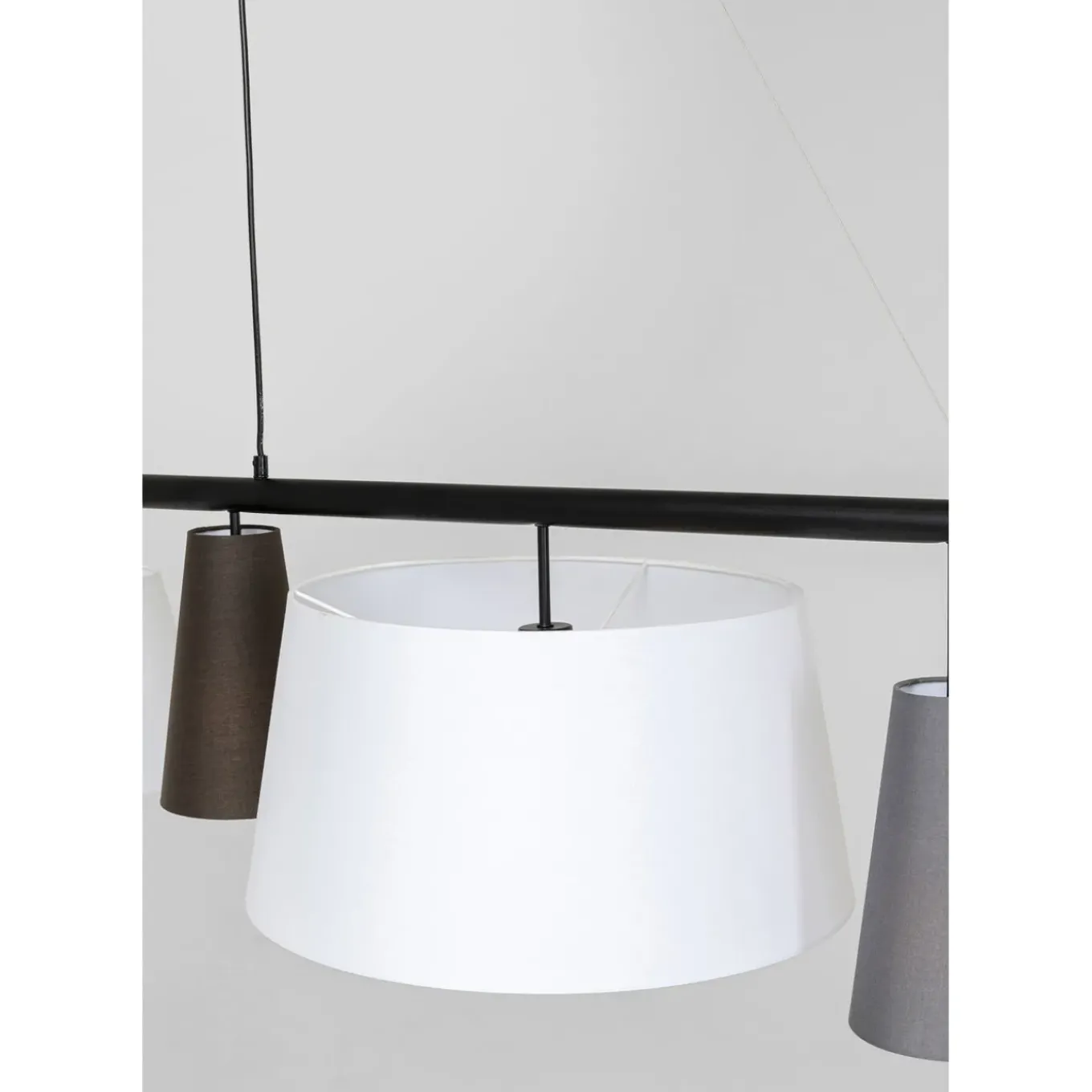Suspension Parecchi Noire 140Cm