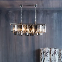 Suspension Rectangulaire Smoky Lounge