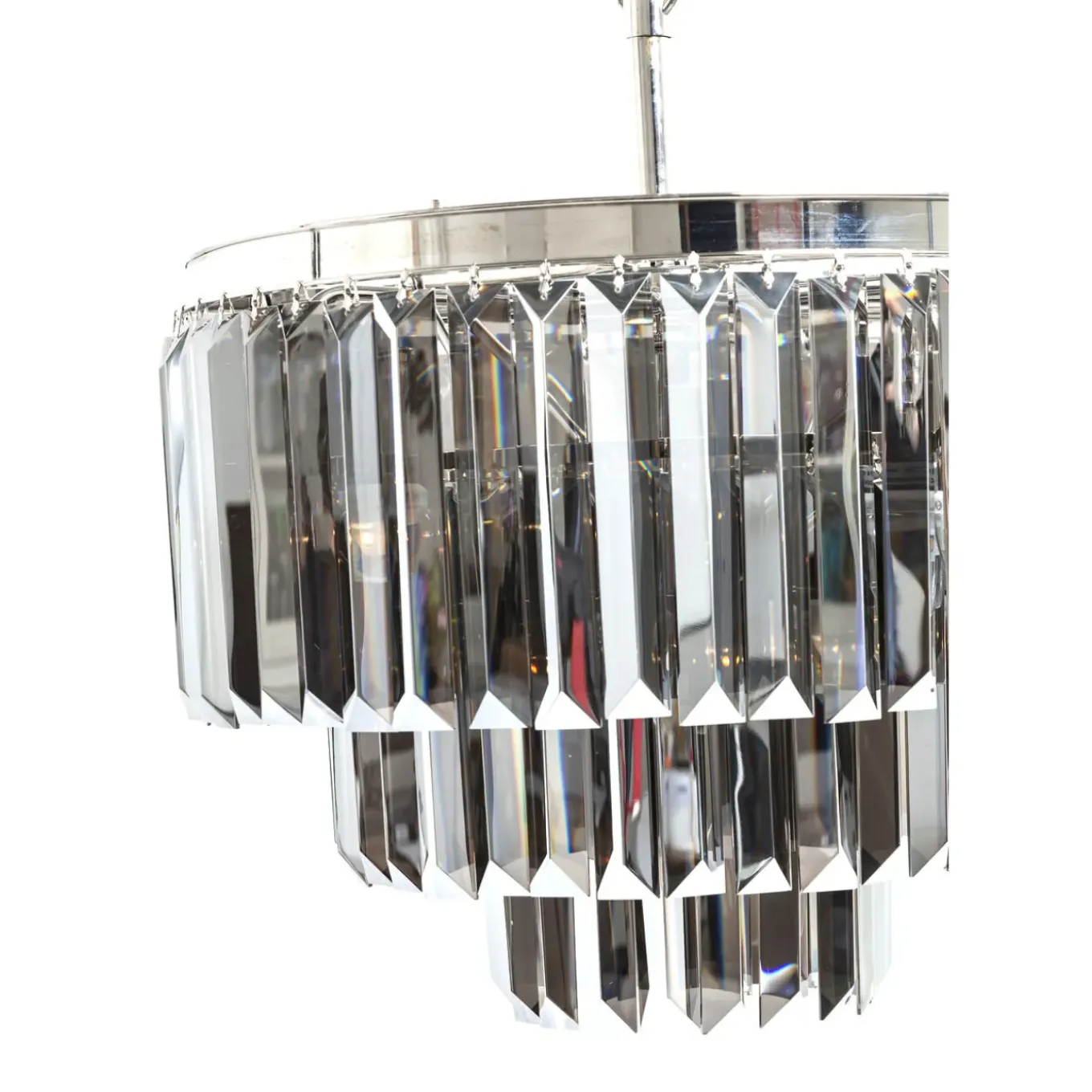 Suspension Ronde Smoky Lounge