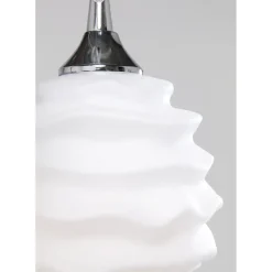 Suspension Ruffle Blanc O 37Cm