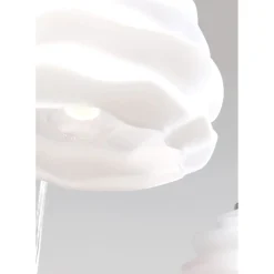 Suspension Ruffle Blanc O 37Cm