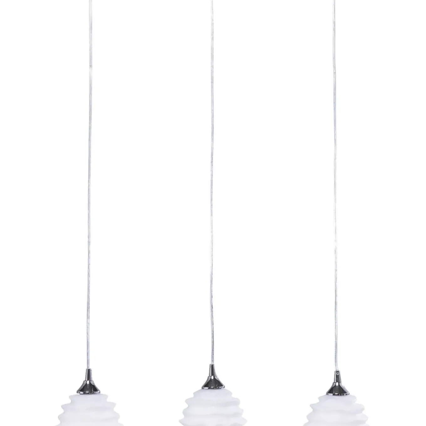 Suspension Ruffle Dining Blanc
