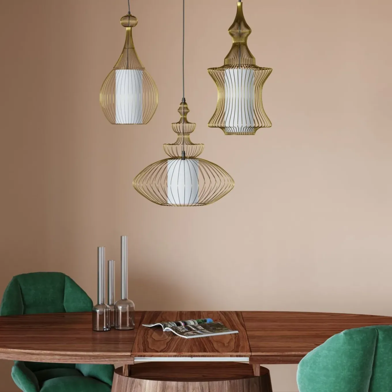Suspension Swing Iron Tre Dore