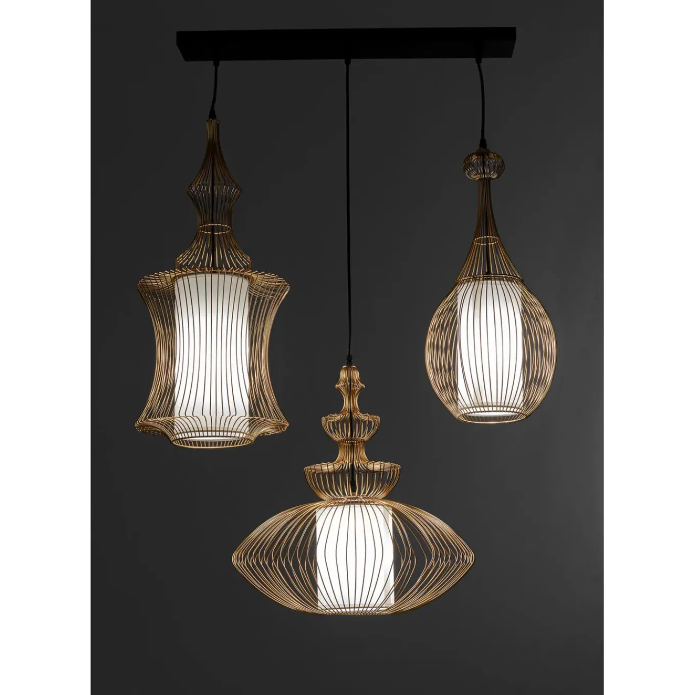 Suspension Swing Iron Tre Dore