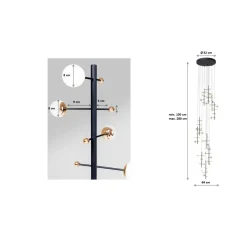Suspension Trapez 280Cm
