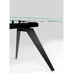 Table A Rallonges Amsterdam Look Marbre 160(40+40)