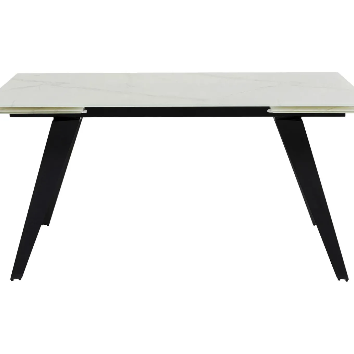 Table A Rallonges Amsterdam Look Marbre 160(40+40)