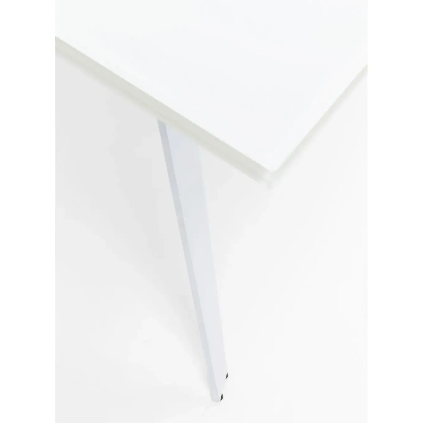 Table A Rallonges Amsterdam Blanc 160(40X40)X90