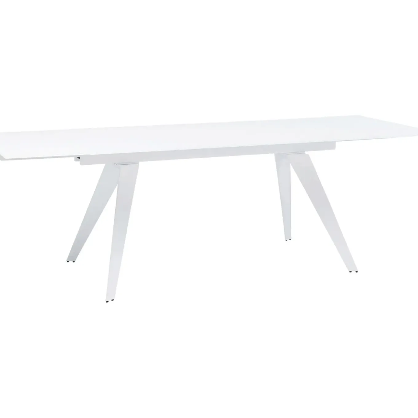Table A Rallonges Amsterdam Blanc 160(40X40)X90