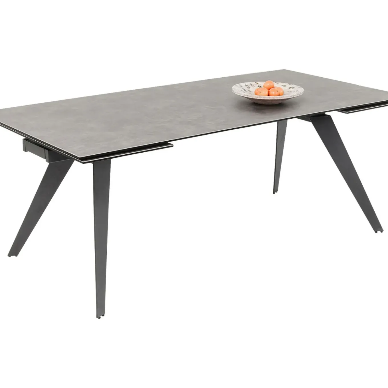 Table A Rallonges Amsterdam Fonce 200/45+45)X100Cm
