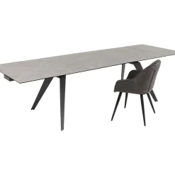 Table A Rallonges Amsterdam Fonce 200/45+45)X100Cm