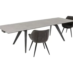 Table A Rallonges Amsterdam Fonce 200/45+45)X100Cm