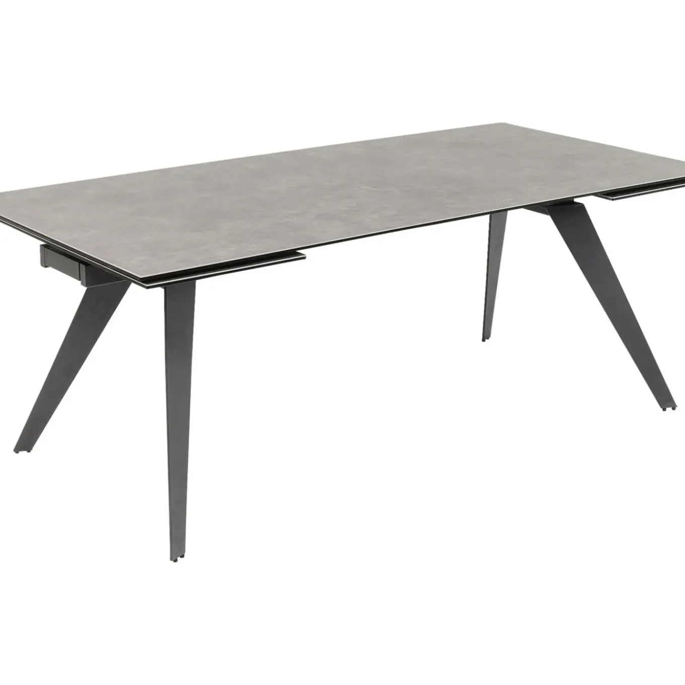 Table A Rallonges Amsterdam Fonce 200/45+45)X100Cm