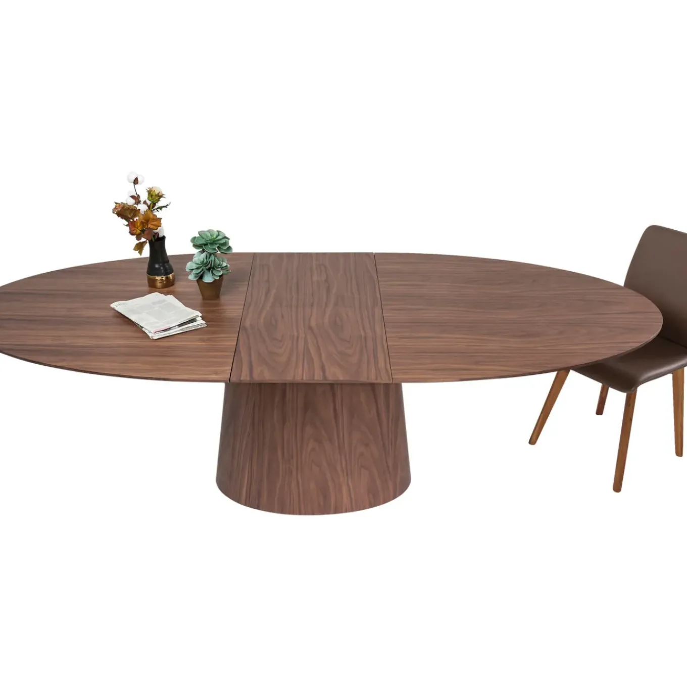 Table A Rallonges Benvenuto Noyer 200(