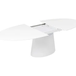 Table A Rallonges Benvenuto Blanche 200(50)X110Cm