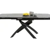Table A Rallonges Twist Noir 120(30+30)X90Cm
