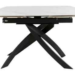 Table A Rallonges Twist Onyx 120(30+30)X90Cm