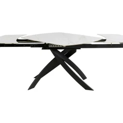 Table A Rallonges Twist Onyx 120(30+30)X90Cm