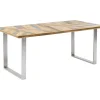 Table Abstract Chrome 180X90