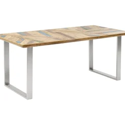 Table Abstract Chrome 180X90