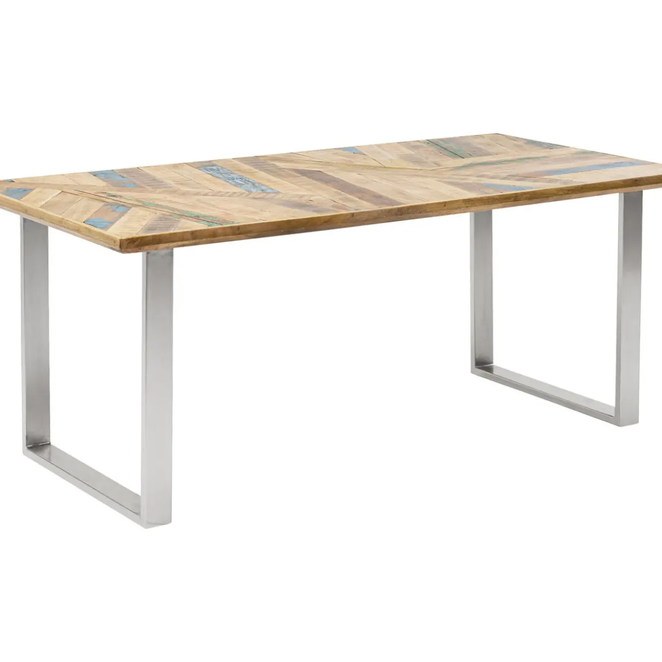 Table Abstract Chrome 180X90
