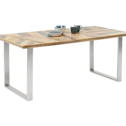 Table Abstract Chrome 180X90