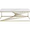 Table Basse Art Marble Verre 140X70Cm