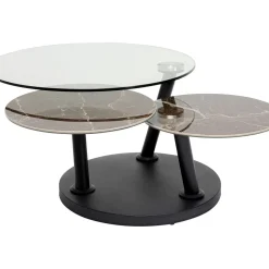Table Basse Avignon 80 (+124)X80Cm