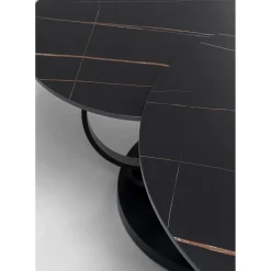 Table Basse Beverly Noir 133X80Cm