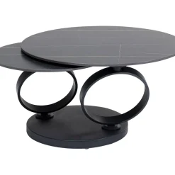 Table Basse Beverly Noir 133X80Cm