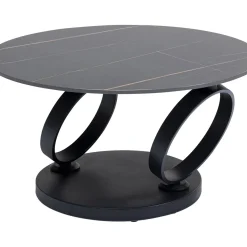 Table Basse Beverly Noir 133X80Cm