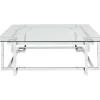 Table Basse Clara Argente 120X120Cm