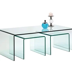 Table Basse Clear Club (Set De 3)