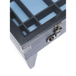 Table Basse Collector Noir 122X55Cm