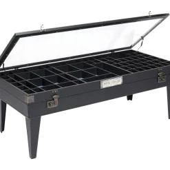 Table Basse Collector Noir 122X55Cm