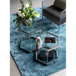 Table Basse Comb Argente 45