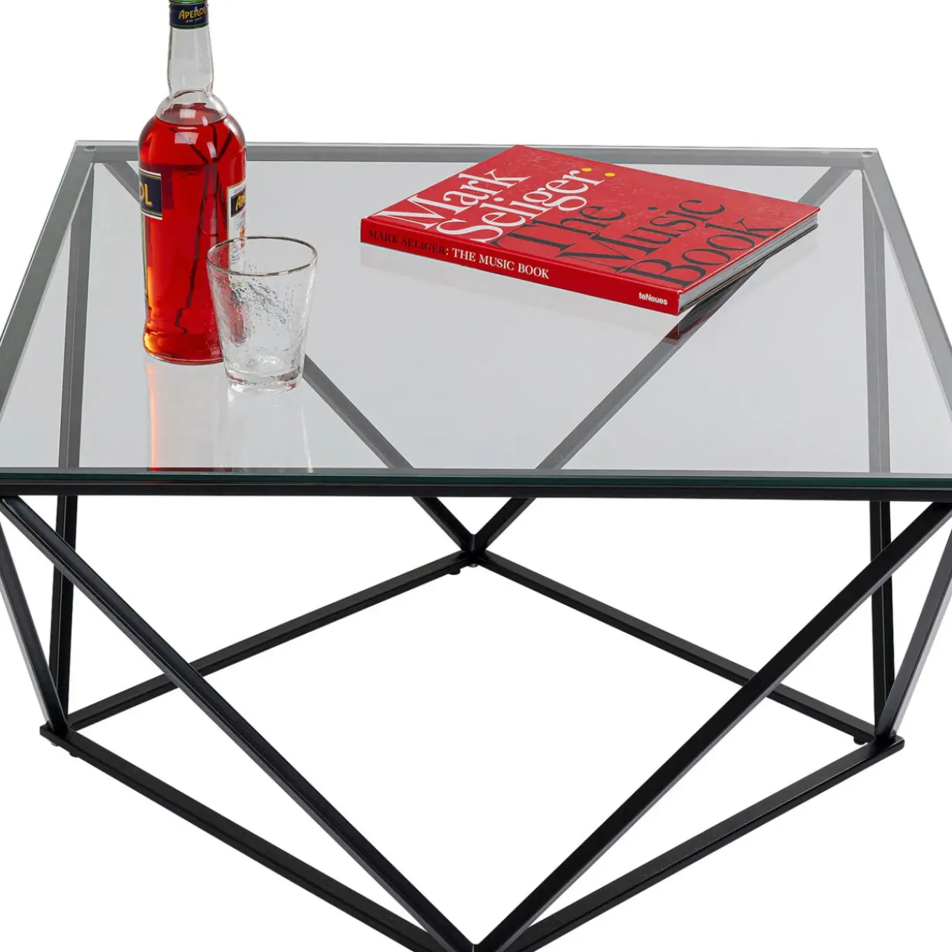 Table Basse Cristallo 80X80Cm