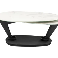 Table Basse Franklin Blanc 150X58Cm
