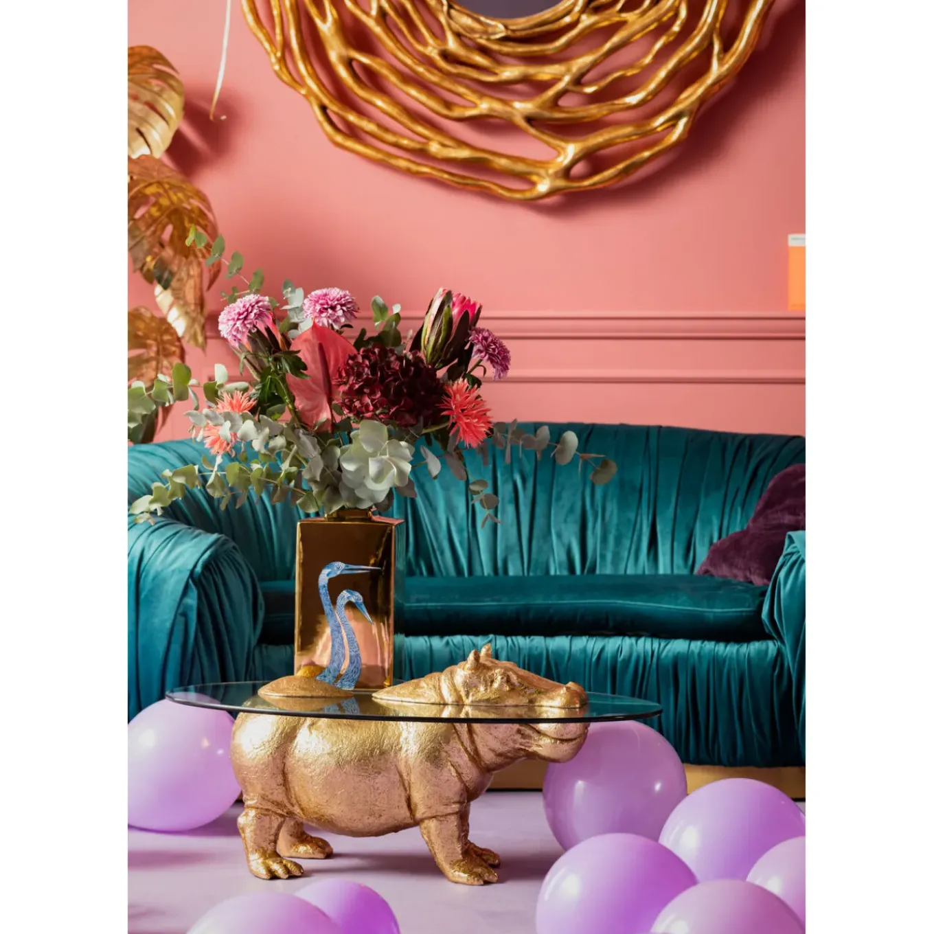 Table Basse Hippo 80X49Cm