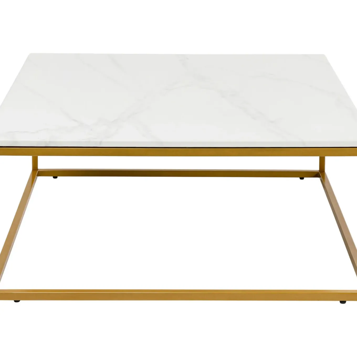 Table Basse Key West Dore 90X90Cm