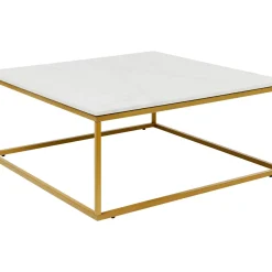 Table Basse Key West Dore 90X90Cm
